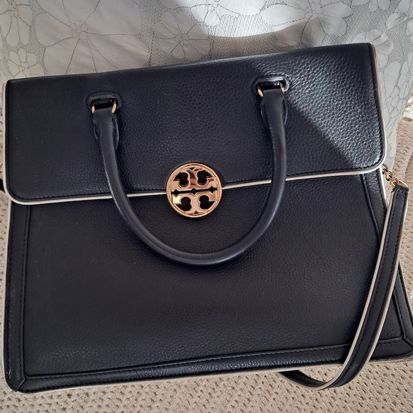 Tory Burch Leather Colorblock Bag - Picture 4 of 11